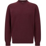 Boggi Milano, Heren, Truien, Rood, Maat: S Wol,