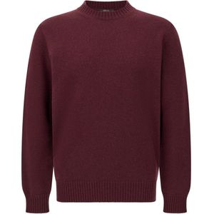 Boggi Milano, Heren, Truien, Rood, Maat: S Wol,