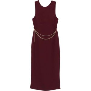 Twinset, Dames, Jurken, Rood, Maat: XL