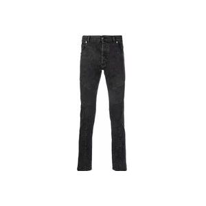 Balmain Rechte spijkerbroek , Black , Heren , Maat: W30