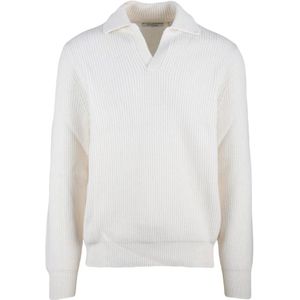 Gran Sasso, Heren, Truien, Wit, Maat: 3XL Wol,