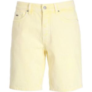 Hugo - Korte Broeken - Geel - Relaxte Pasvorm - 5 Zakken