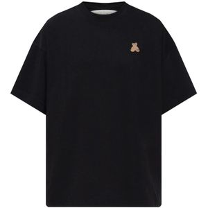 Palm Angels, Dames, Tops, Zwart, Maat: XS