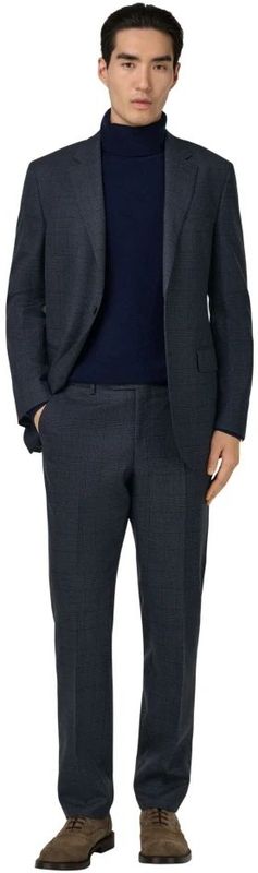 Boggi Milano, Heren, Pakken, Blauw, Maat: XS Wol,