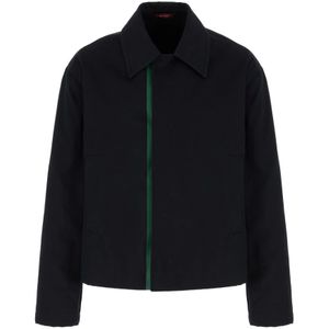 Gucci, Heren, Jassen, Blauw, Maat: M