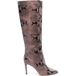 Paris Texas - Stiletto Boot 85 - Bruin - Knielaarzen