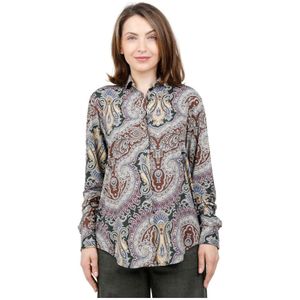 Caliban, Dames, Blouses & Shirts, Veelkleurig, Maat: XL
