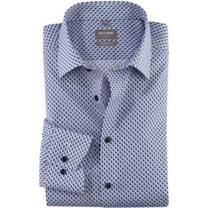 Olymp, Heren, Overhemden, Blauw, Maat: 4XL