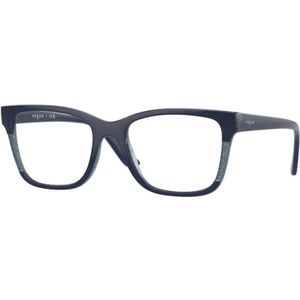 Vogue, Dames, Accessoires, Blauw, Maat: 53 MM Nylon,