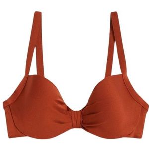 Max Mara, Dames, Badkleding, Bruin, Maat: 2XL Jersey,