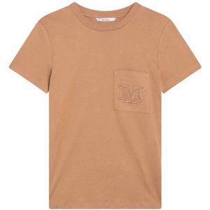 Max Mara, Dames, Tops, Groen, Maat: M Katoen,