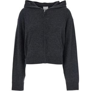 Allude, Dames, Truien, Grijs, Maat: S Wol,