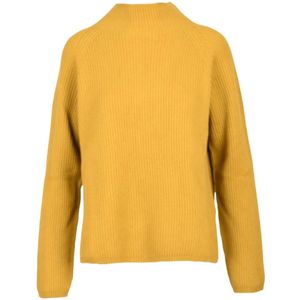 Max Mara, Dames, Truien, Geel, Maat: S Wol,