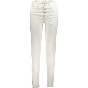 Calvin Klein, Dames, Jeans, Wit, Maat: W25 L32 Katoen,