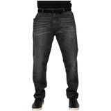 Dolce & Gabbana, Heren, Jeans, Grijs, Maat: 2XL Denim,