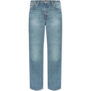 Re/Done, Dames, Jeans, Blauw, Maat: W25 Katoen,