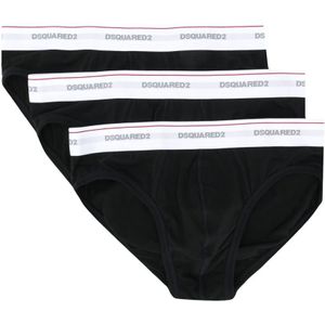 Dsquared2, Heren, Ondergoed, Zwart, Maat: S