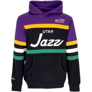 Mitchell & Ness, Heren, Sweatshirts & Hoodies, Veelkleurig, Maat: L Katoen,