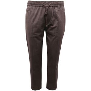 Dolce & Gabbana, Heren, Broeken, Bruin, Maat: M