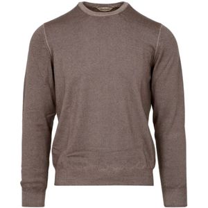 Gran Sasso, Heren, Truien, Bruin, Maat: 2XL Wol,