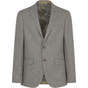Etro, Heren, Jassen, Grijs, Maat: 3XL Kasjmier,