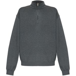 Balenciaga, Heren, Truien, Grijs, Maat: XL
