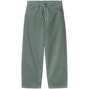 Carhartt Wip, Heren, Jeans, Groen, Maat: W30 Katoen,