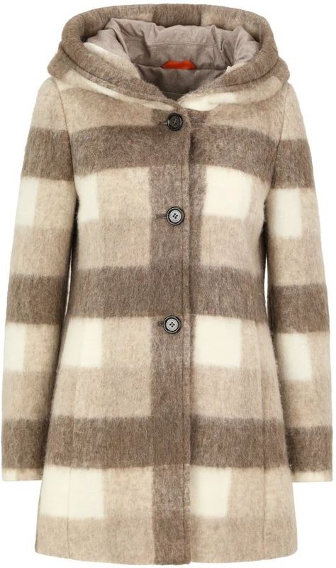 Amber & June - Leren Jas - Beige - Dames