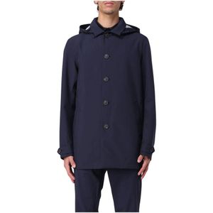 Save The Duck, Heren, Jassen, Blauw, Maat: XL Poliester,