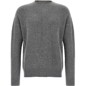 Jil Sander, Heren, Truien, Grijs, Maat: M