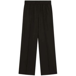 Dolce & Gabbana, Dames, Broeken, Zwart, Maat: S