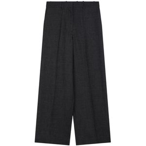 Givenchy, Dames, Broeken, Grijs, Maat: S