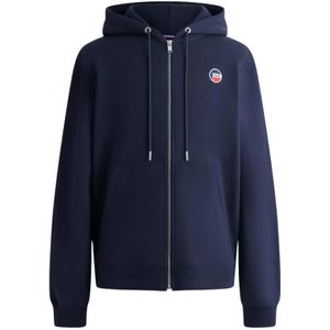 Fusalp, Heren, Sweatshirts & Hoodies, Blauw, Maat: S