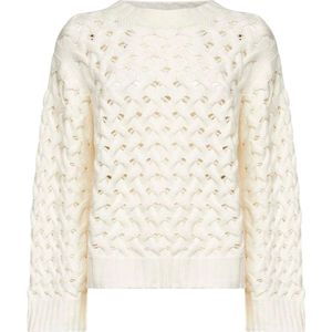 P.a.r.o.s.h., Dames, Truien, Beige, Maat: S