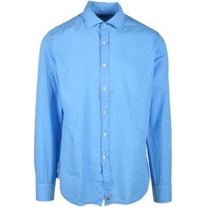 Sonrisa, Heren, Overhemden, Blauw, Maat: 3XL Katoen,