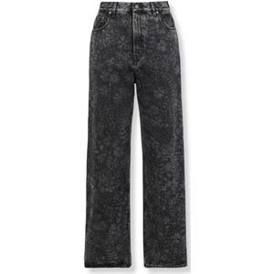 Golden Goose, Dames, Broeken, Zwart, Maat: W27 Katoen,