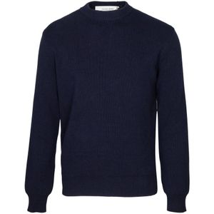 Golden Goose, Heren, Truien, Blauw, Maat: L Katoen,