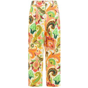 Etro, Dames, Broeken, Veelkleurig, Maat: 2XS Katoen,