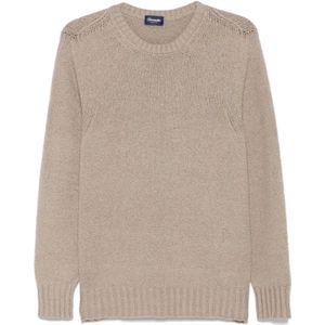 Drumohr, Heren, Truien, Beige, Maat: M