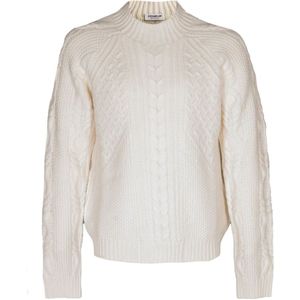 Dondup, Heren, Truien, Beige, Maat: L Wol,