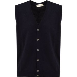 Filippo De Laurentiis, Heren, Truien, Blauw, Maat: M Wol,