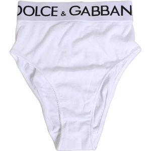 Dolce & Gabbana, Dames, Ondergoed, Wit, Maat: XS Katoen,