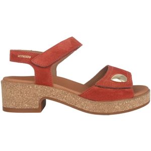 Mephisto, Dames, Schoenen, Rood, Maat: 35 EU Suède,