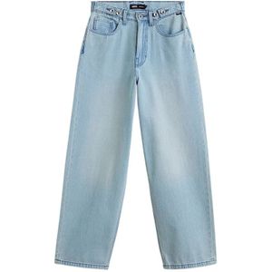 Vans, Dames, Jeans, Blauw, Maat: W26