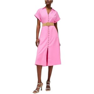 Salsa - Blousejurk - Roze - Katoen