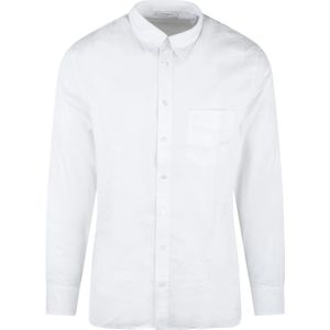 Paolo Pecora, Heren, Overhemden, Wit, Maat: 2XL Katoen,