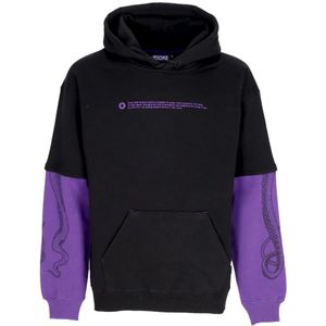 Octopus, Heren, Sweatshirts & Hoodies, Zwart, Maat: XS Katoen,