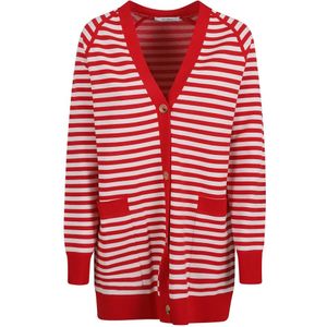 Max Mara, Dames, Truien, Rood, Maat: L Viscose,