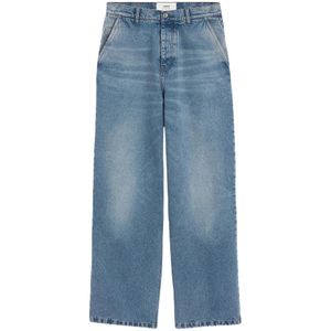 Ami Paris, Heren, Jeans, Blauw, Maat: W34