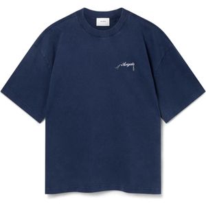 Axel Arigato, Heren, Tops, Blauw, Maat: L Katoen,